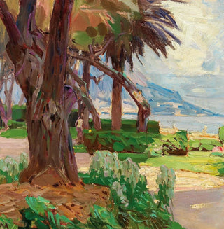 À la Côte d'Azur - Carl Moll