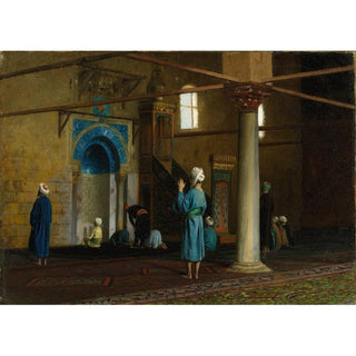 A la prière, Le Caire - Jean-Léon Gérôme | Reproduction Tableau Décoration murale affiche copie