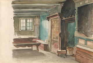 Adolph Tidemand - Bondestue Sandk i Vinje.webp