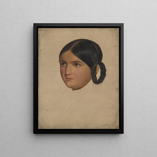 Adolph Tidemand - Portrat Study of Mariuccia.webp