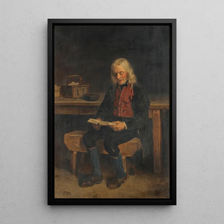 Adolph Tidemand - The Reader Jan Tanne.webp