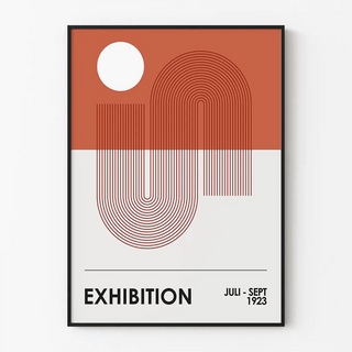 Affiche Bauhaus - Soleil Modulaire