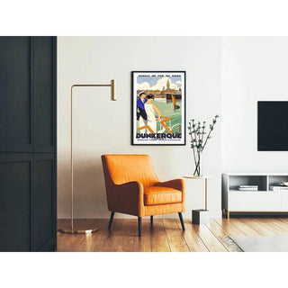 Affiche Dunkerque Vintage