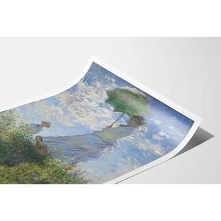 Affiche La Promenade - Claude Monet