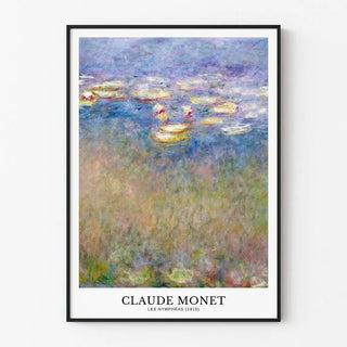 Affiche Les Nymphéas - Claude Monet