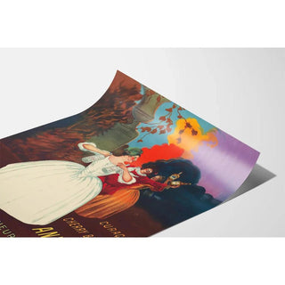 Affiche publicitaire vintage - Liqueurs Marie Brizard & Roger