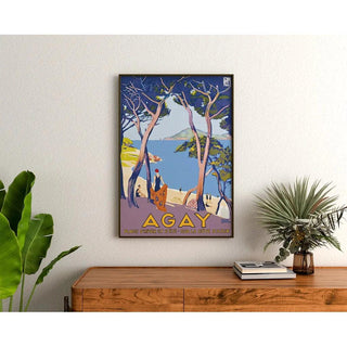 Affiche vintage Agay - Saint-Raphaël