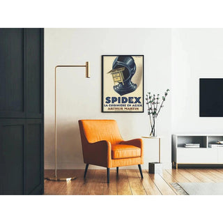 Affiche vintage - Spidex, La Cuisinière en Acier par R. de Valerio
