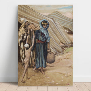 Agar s'éloigne d'Abraham - James Tissot | Reproduction Tableau Décoration murale affiche copie