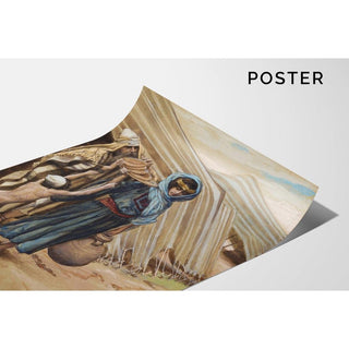 Agar s'éloigne d'Abraham - James Tissot | Reproduction Tableau Décoration murale affiche copie