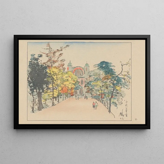 Akamatsu Rinsaku - The central public hall.webp