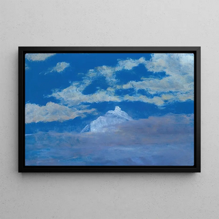 Albert Bierstadt - Cloud Study With Mountain Peak.webp