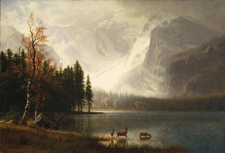 Albert Bierstadt - Estes Park Colorado Whytes Lake.webp