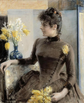 Albert Edelfelt - Parisienne.webp