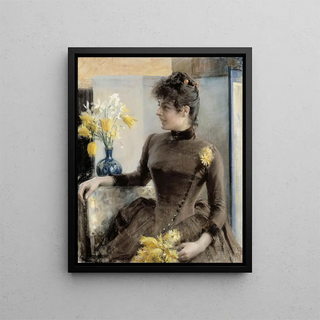 Albert Edelfelt - Parisienne.webp