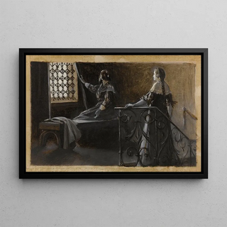 Albert Guillaume Dmarest - Ethel et la femme voile.webp