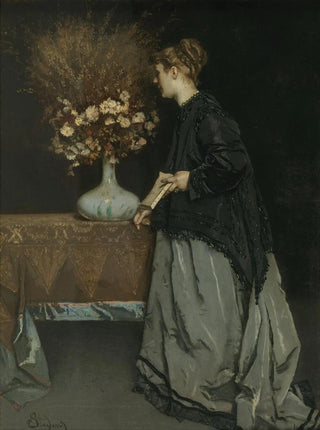 Alfred Stevens - Autumn Flowers.webp