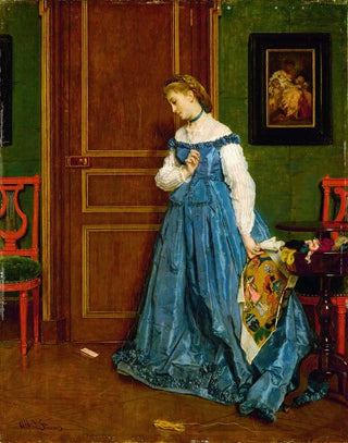 Alfred Stevens - Hesitation Madame Monteaux.webp