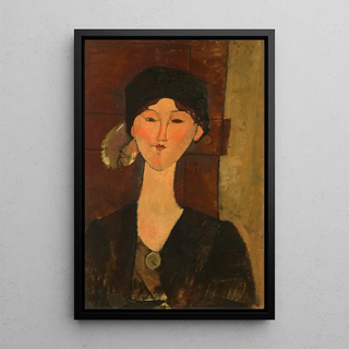 Amedeo Modigliani - Beatrice Hastings devant une porte.webp