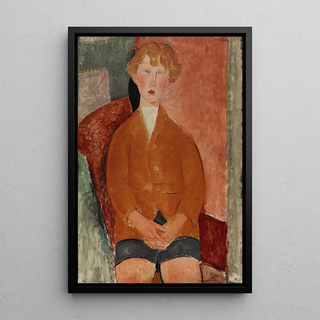Amedeo Modigliani - Boy in Short Pants.webp