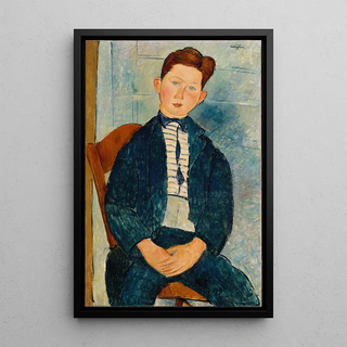 Amedeo Modigliani - Boy in a Striped Sweater.webp