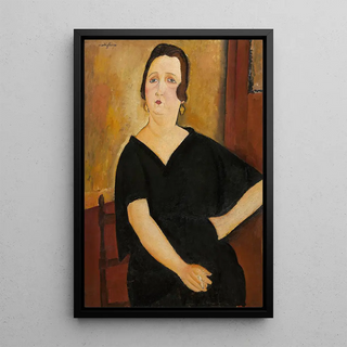 Amedeo Modigliani - Madame Amde Woman with Cigarette.webp