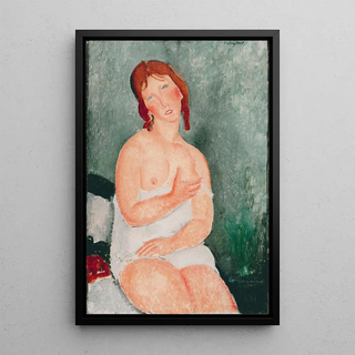 Amedeo Modigliani - Young Woman In A Shirt 1918.webp
