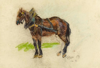 Armand Guillaumin - Etude de cheval.webp