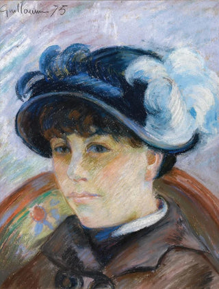 Armand Guillaumin - Portrait De Jeune Femme.webp