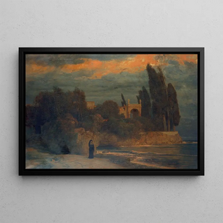 Arnold Bcklin - Villa by the Sea.webp