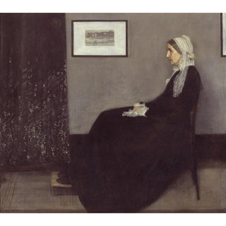 Arrangement en gris et noir n° 1 - James Abbott McNeill Whistler | Reproduction Tableau Décoration murale affiche copie