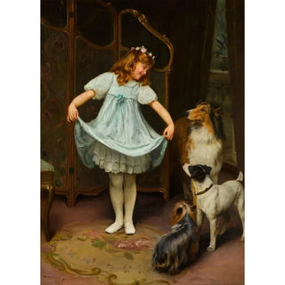Arthur John Elsley - The New Dress.webp