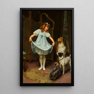 Arthur John Elsley - The New Dress.webp