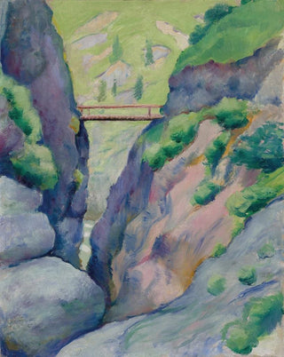 August Macke - Schlucht in Tegernsee.webp