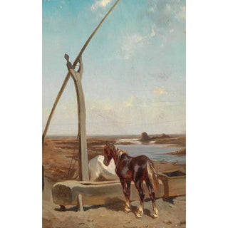 August von Pettenkofen - Motiv aus der Puszta.webp