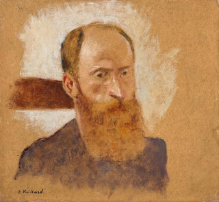 Autoportrait à Villeneuve-sur-Yonne - Édouard Vuillard