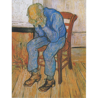 Aux portes de l’éternité - Vincent van Gogh | Reproduction Tableau Décoration murale affiche copie