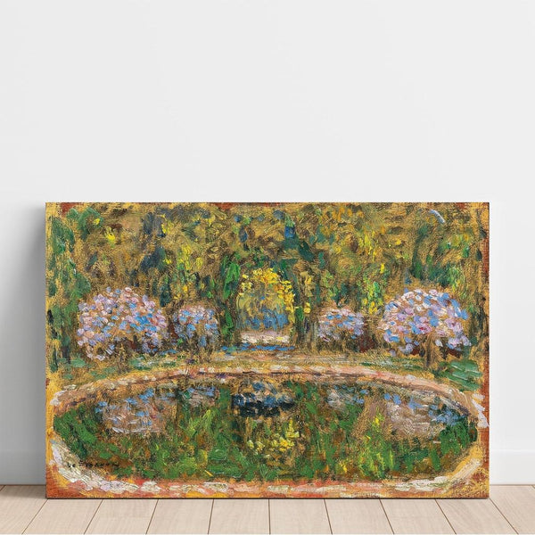Reproduktion des Gemäldes Bassin de Trianon. Versailles - Henri Le Sidaner