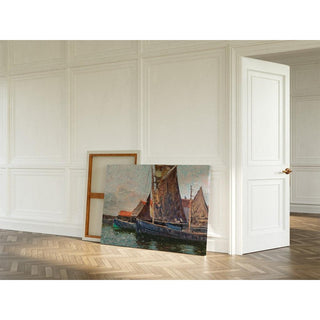 Bateaux à voile - Alfred Zoff | Reproduction Tableau Décoration murale affiche copie