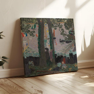 Bénédiction d'un yacht sur le Belon - Maurice Denis | Reproduction Tableau Décoration murale affiche copie