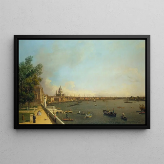 Canaletto - London The Thames from Somerset House Terrace towards the City.webp