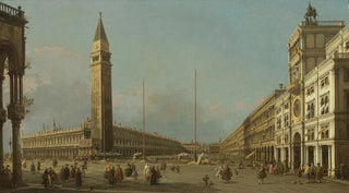 Canaletto - Piazza San Marco Looking South and West.webp