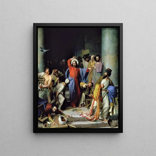 Carl Bloch - Casting out the Money Changers.webp