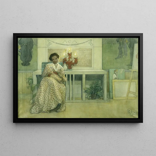 Carl Larsson - After The Prom.webp