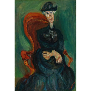 Cham Soutine - La Vieille Dame Assise.webp