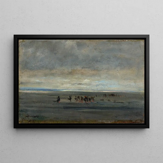 Charles Franois Daubigny - Clam Diggers.webp