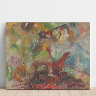 Chasseur - Arnold Peter Weisz-Kubínčan | Reproduction Tableau Décoration murale affiche copie