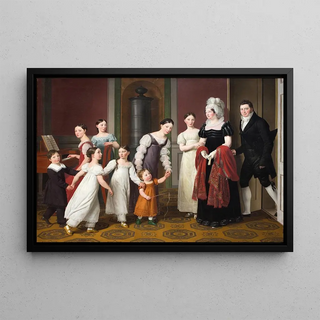Christoffer Wilhelm Eckersberg - The Nathanson Family.webp