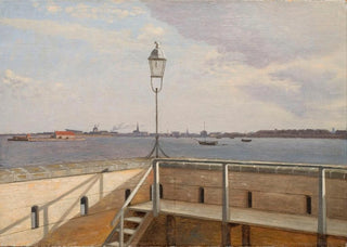 Christoffer Wilhelm Eckersberg - View from the Trekroner Battery with Copenhagen in the distance.webp