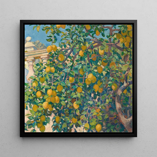 Citronniers à La Mortola - Theo van Rysselberghe